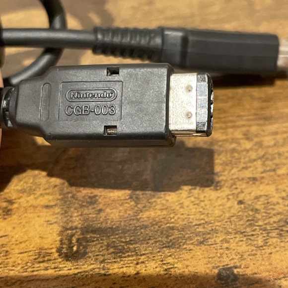 Official Nintendo Gameboy Color Link Cable Multiplayer Transfer OEM CGB-003 GBC - Picture 3 of 6